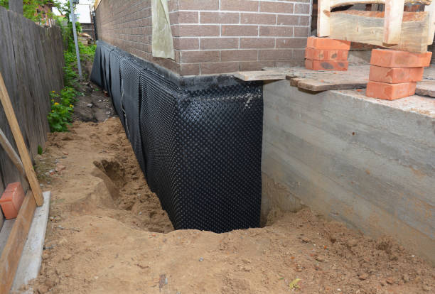 Crawl space vapor barrier installation in Rushford, MN